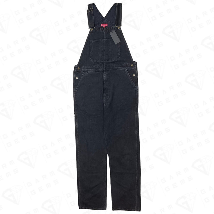 Supreme New York Logo Denim Dungaree Overalls GarmGems