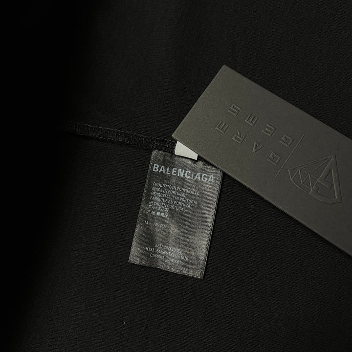 Balenciaga BB Pixel Logo Oversized T-Shirt