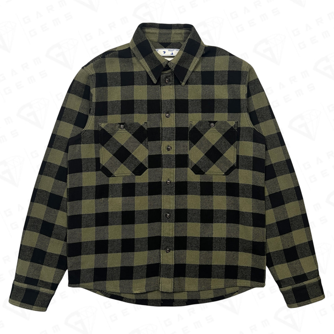 Off-White Flannel Shirt