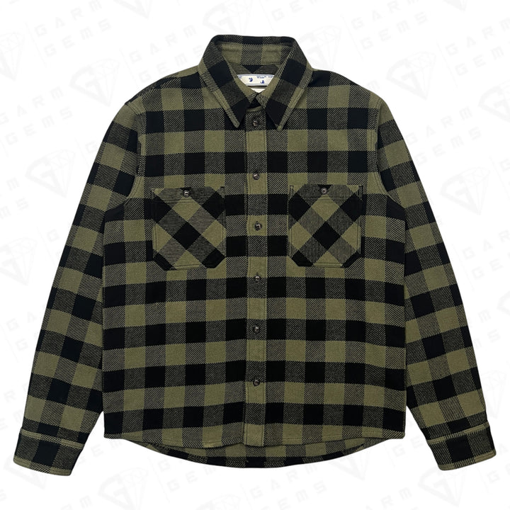 Off-White Flannel Shirt