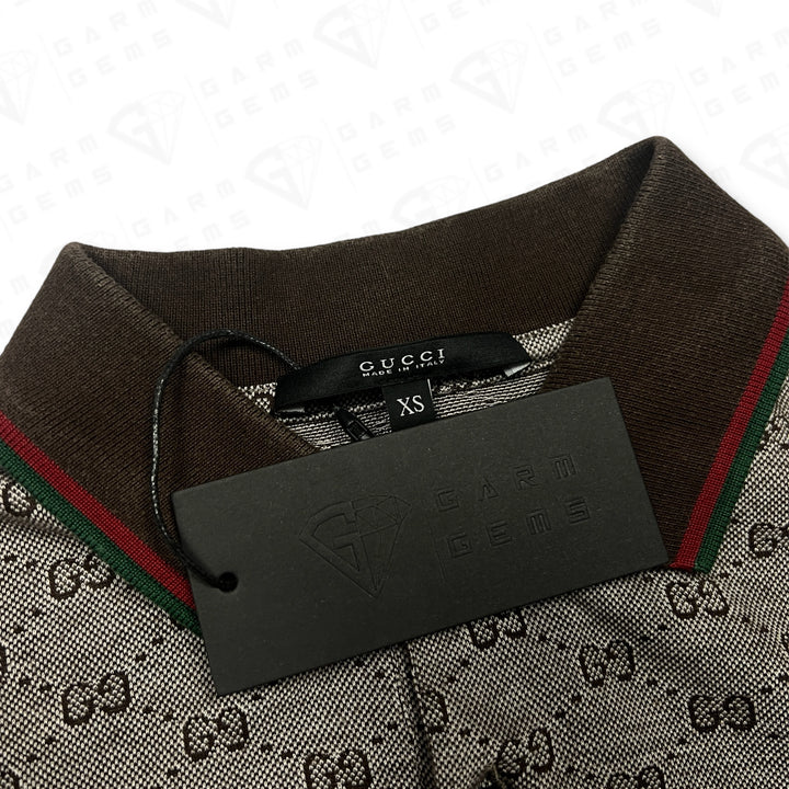 Gucci GG Monogram Polo Shirt