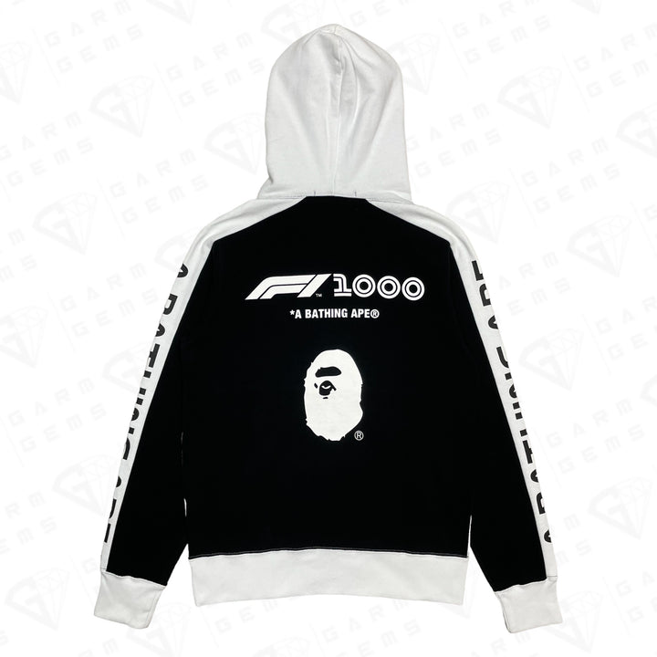 BAPE A Bathing Ape x Formula One F1 1000 Hoodie GarmGems