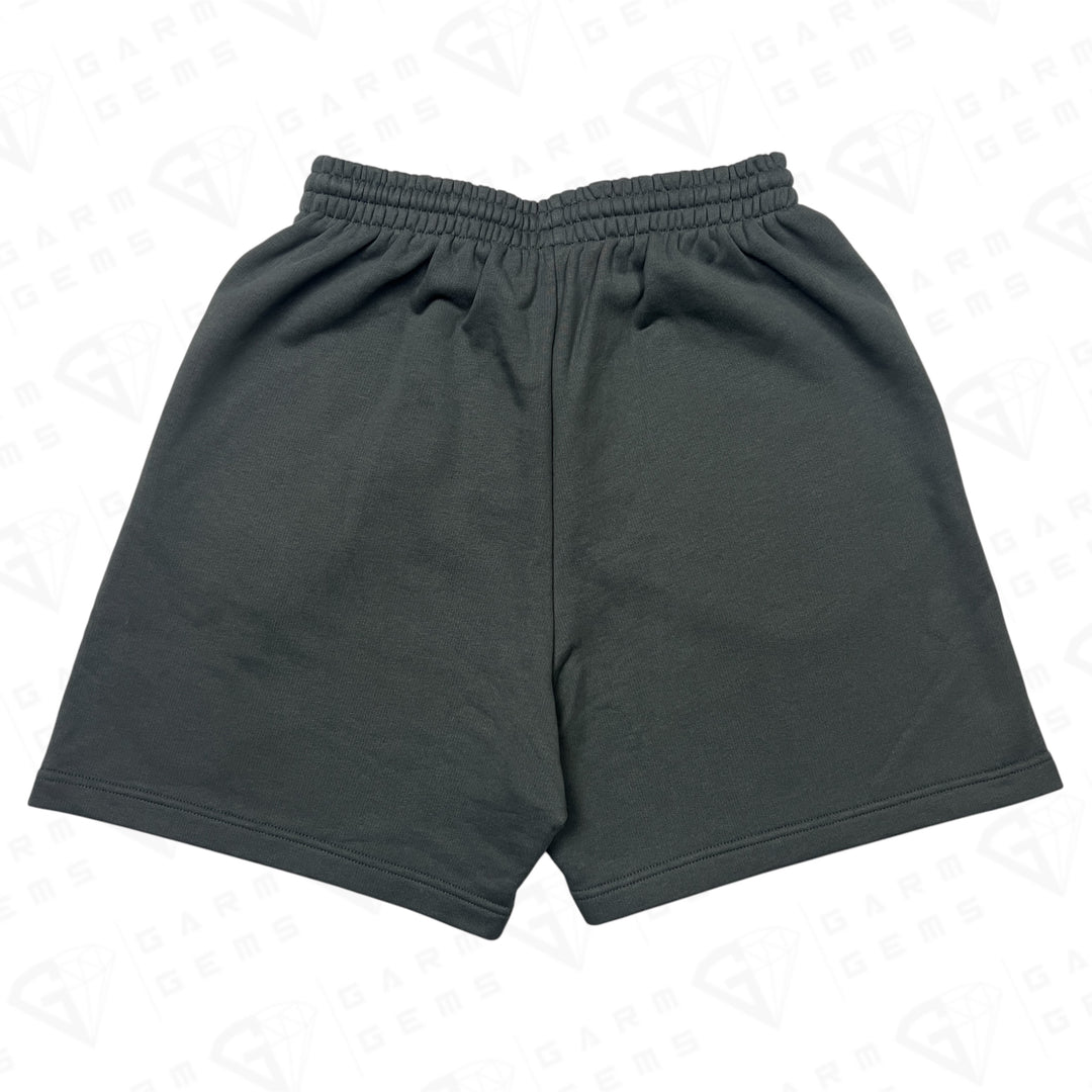 Balenciaga Embroidered Political Campaign Logo Shorts
