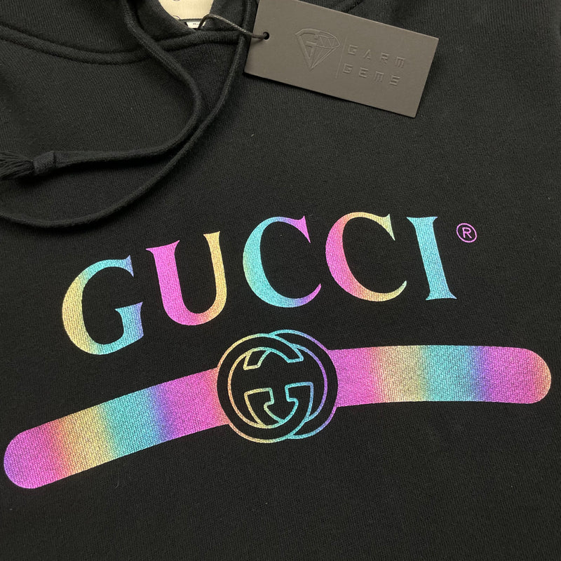 Gucci Rainbow Logo Hoodie GarmGems