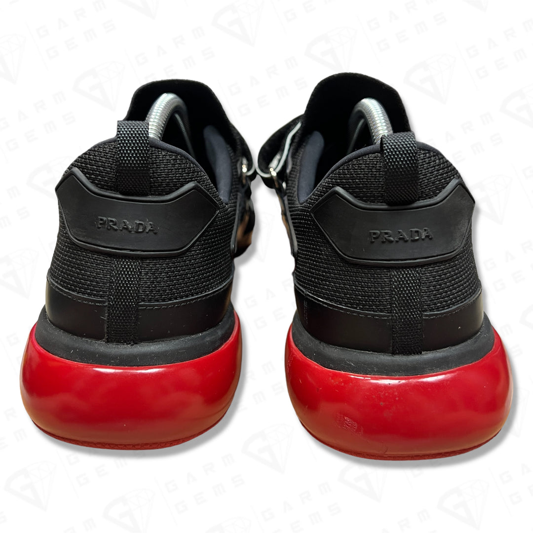 Prada Cloudbust Knit Low Top Trainers