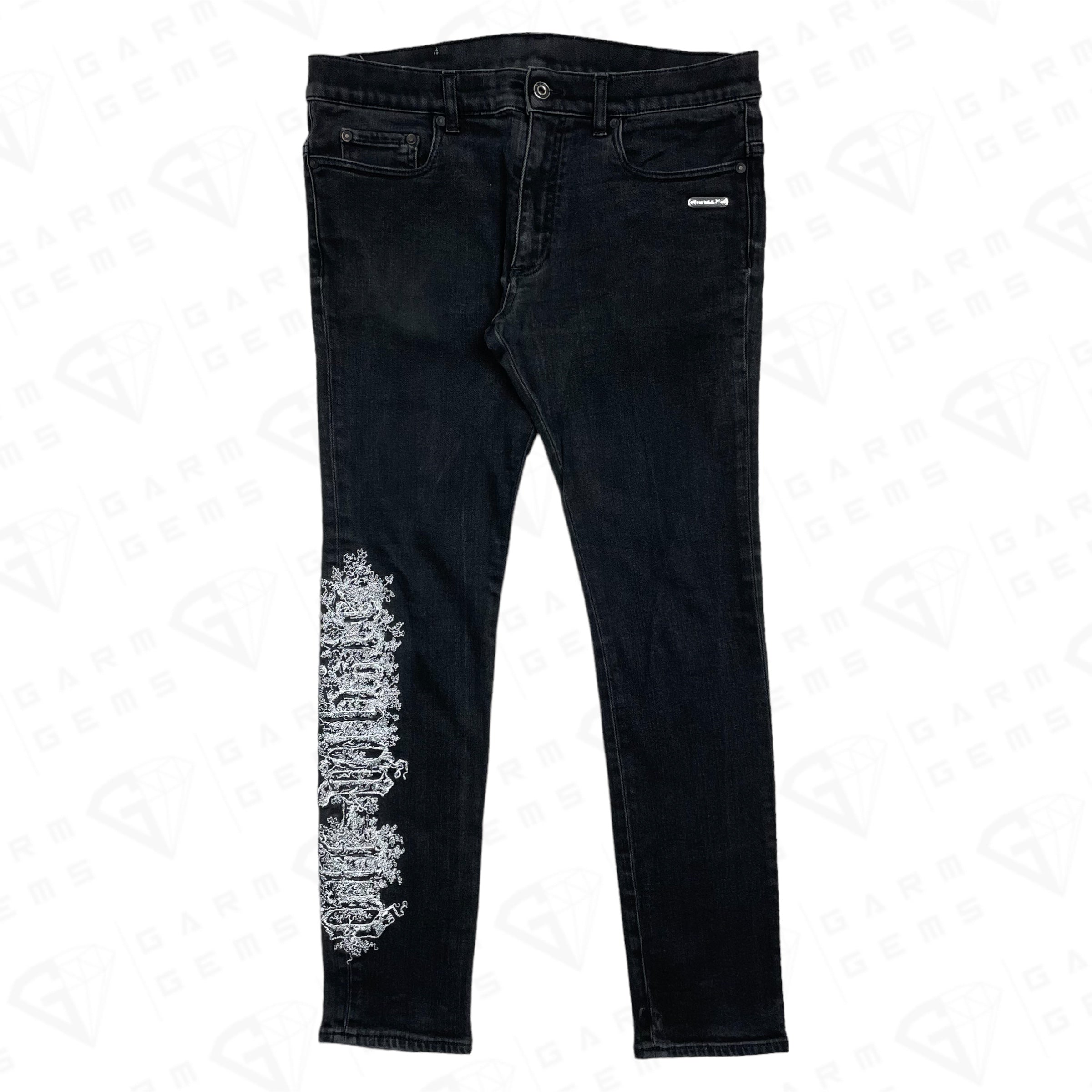 Off white gothic jeans hotsell