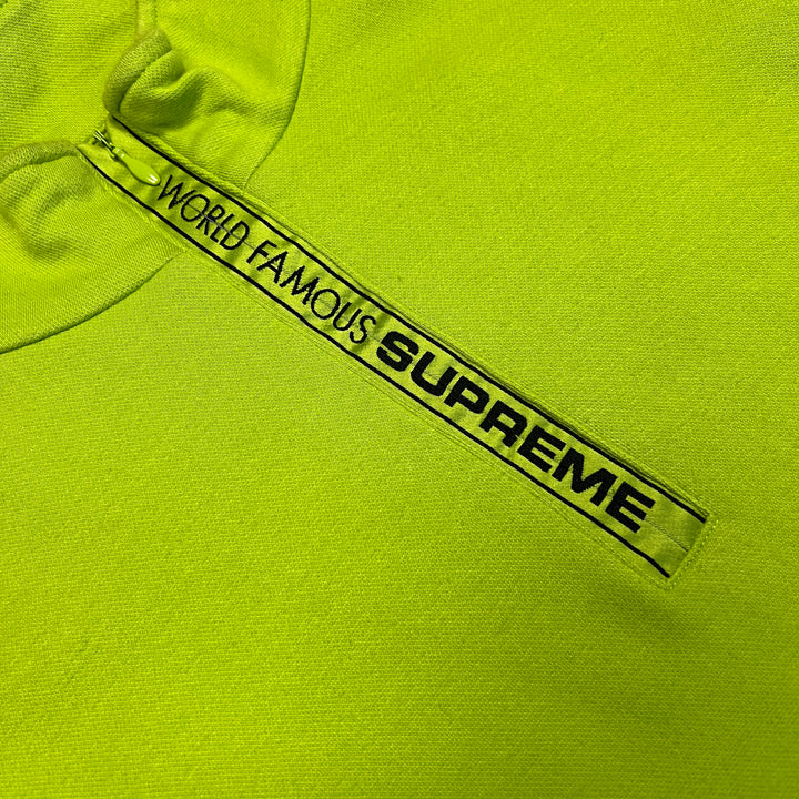 Supreme World Famous Quarter Zip Sweatshirt