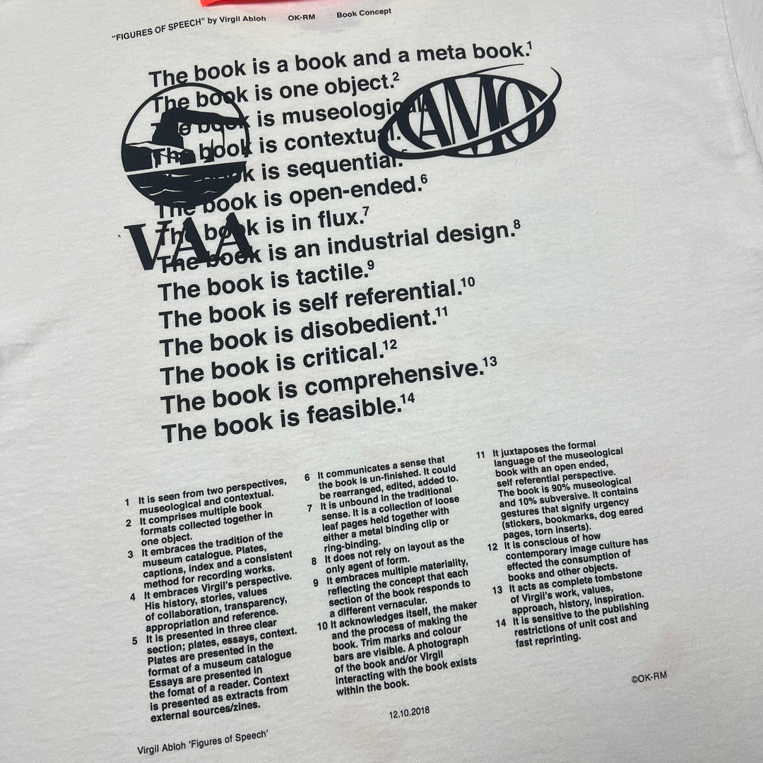 Virgil Abloh MCA Chicago Figures of Speech Exclusive T-Shirt