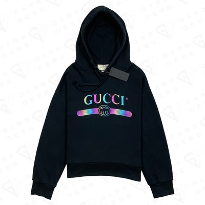 Gucci Rainbow Logo Hoodie GarmGems