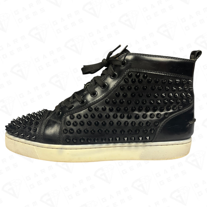 Christian Louboutin Louis Spikes High Top Trainers