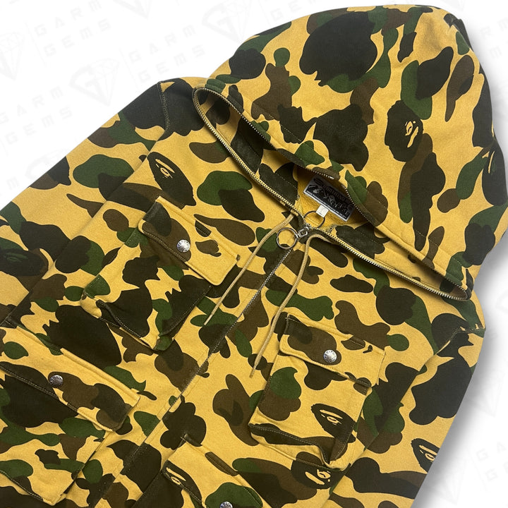 A Bathing Ape Camo Full Zip Hoodie