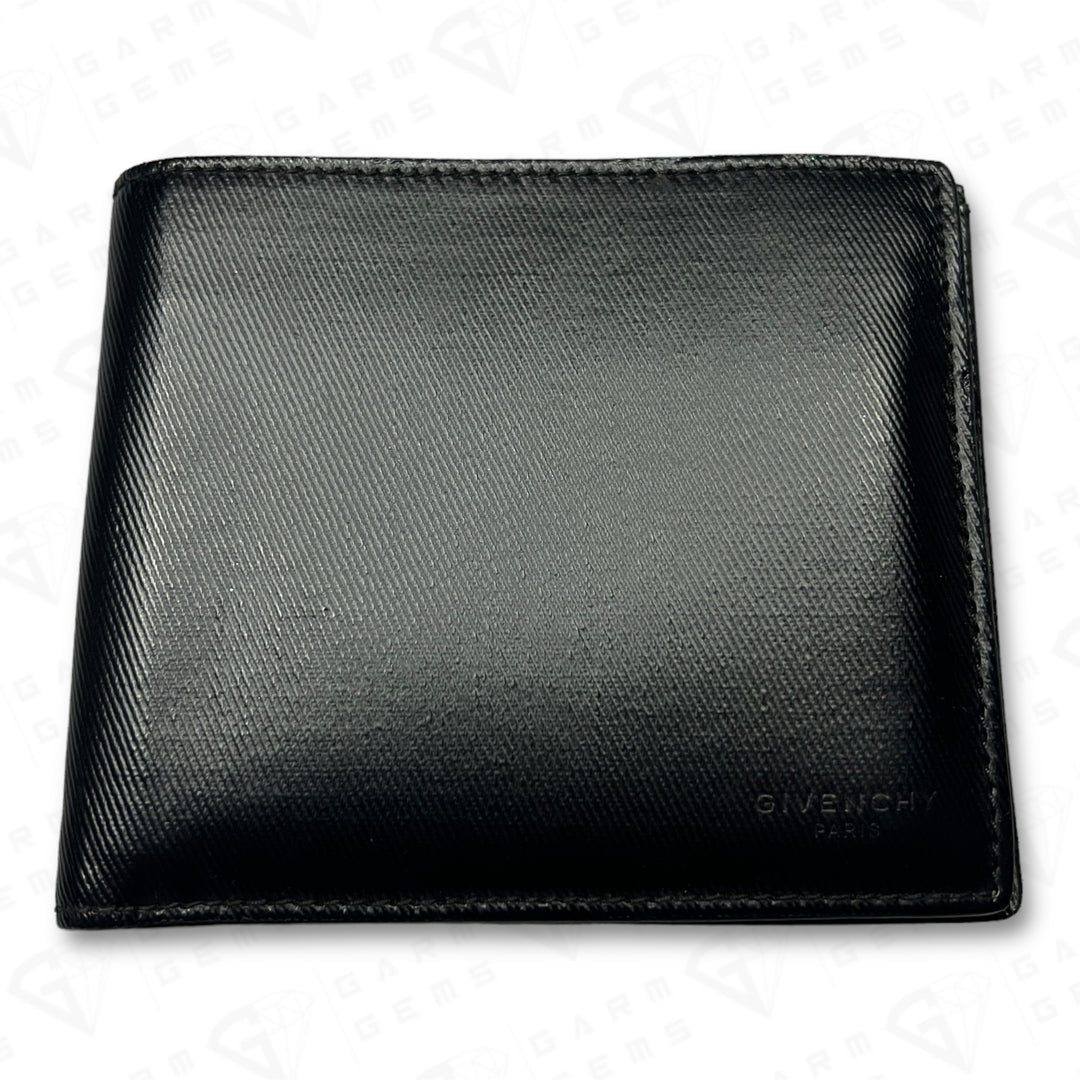 Givenchy Eros Debossed Leather Bifold Wallet