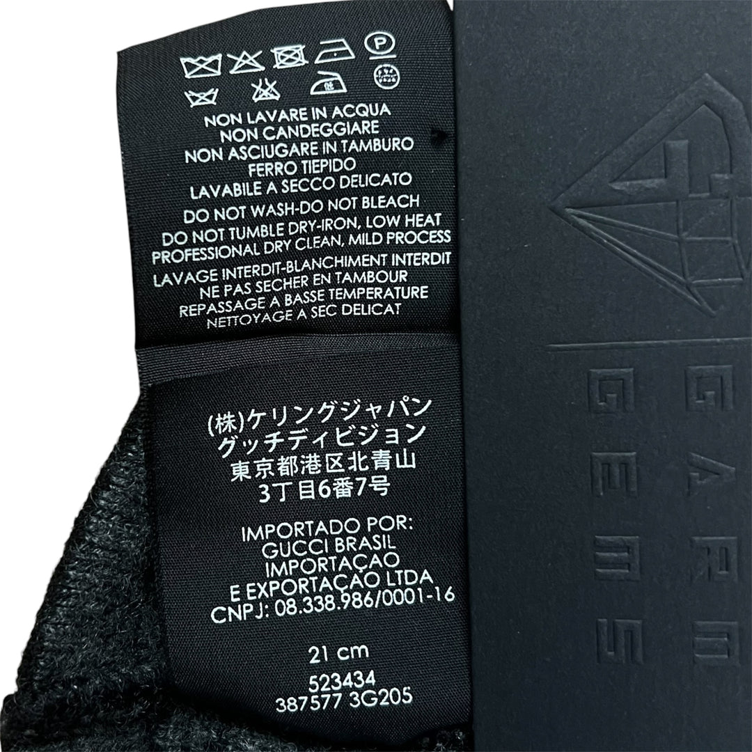 Gucci Monogram Cashmere Beanie
