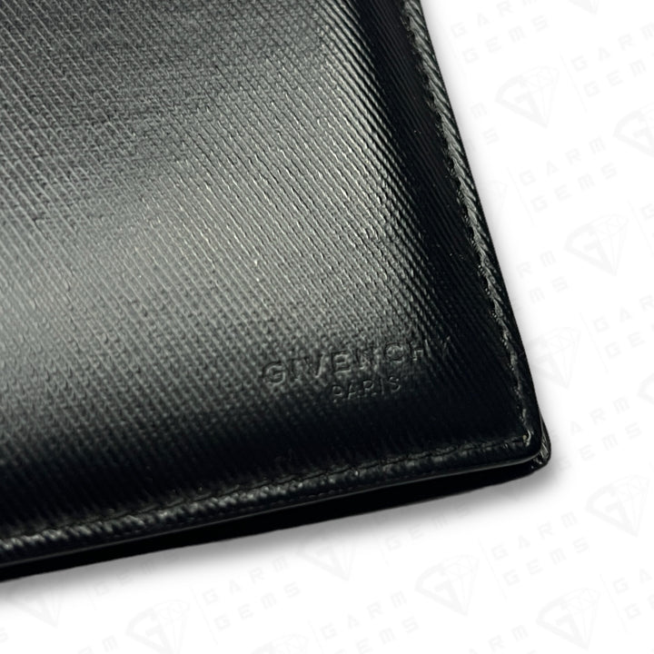 Givenchy Eros Debossed Leather Bifold Wallet