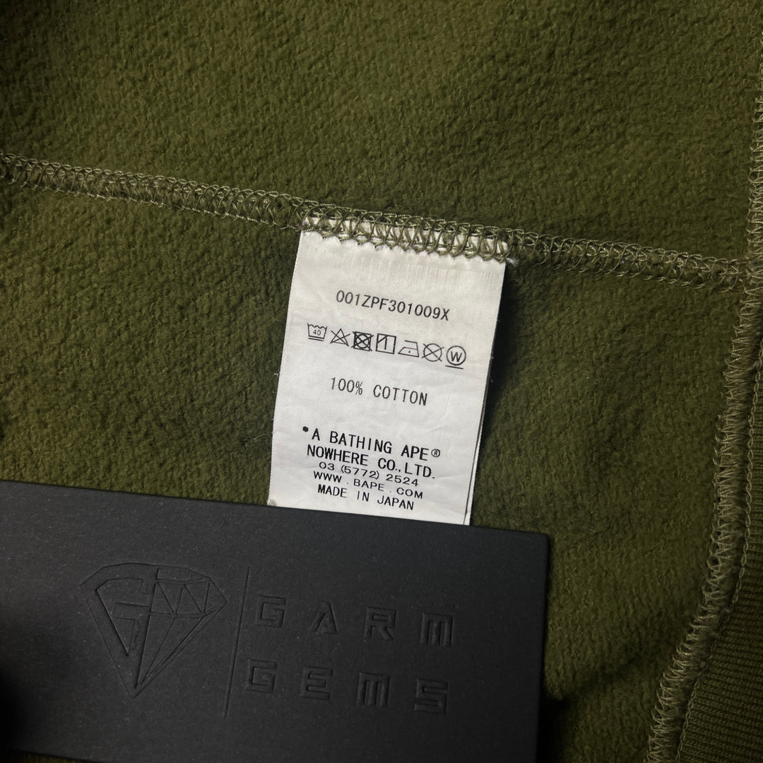 A Bathing Ape Camo Full Zip Hoodie