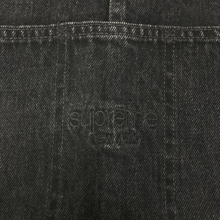 Supreme New York Logo Denim Dungaree Overalls GarmGems