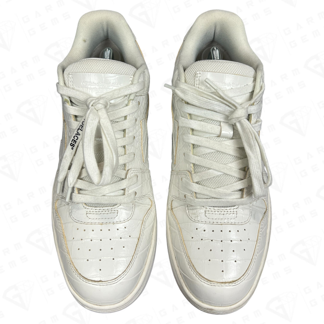 Off-White Out Of Office Croco Print Trainers