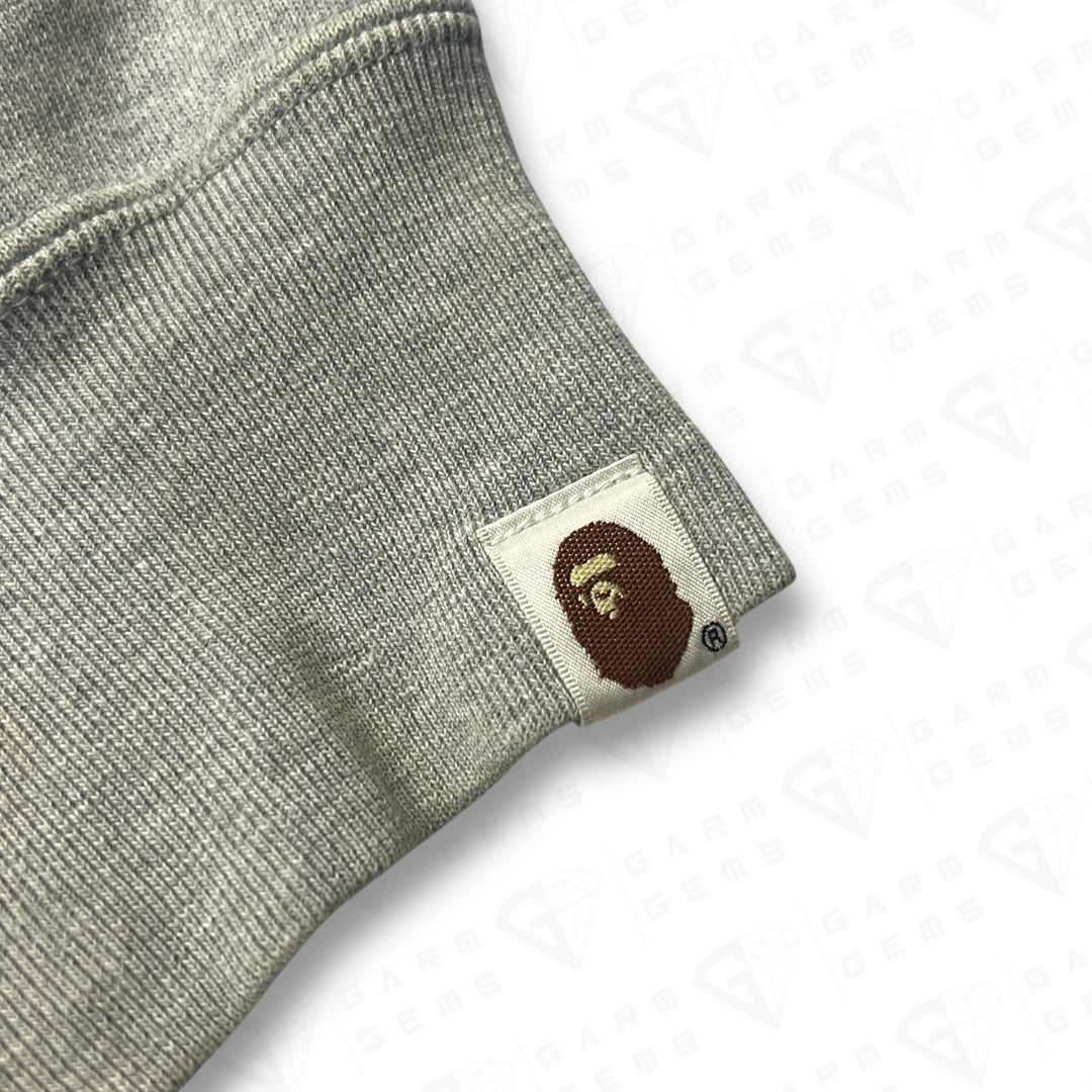 A Bathing Ape Head Studs Full Zip Hoodie