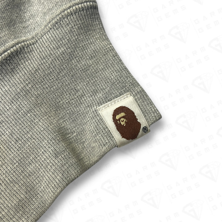 A Bathing Ape Head Studs Full Zip Hoodie