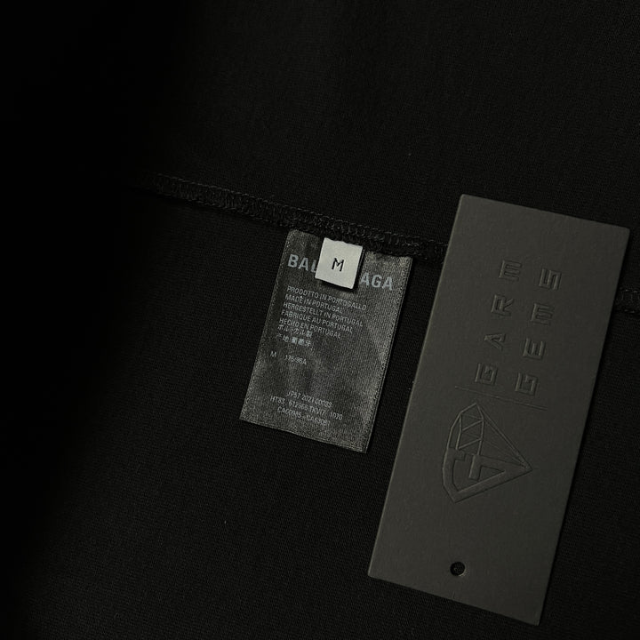 Balenciaga BB Pixel Logo Oversized T-Shirt