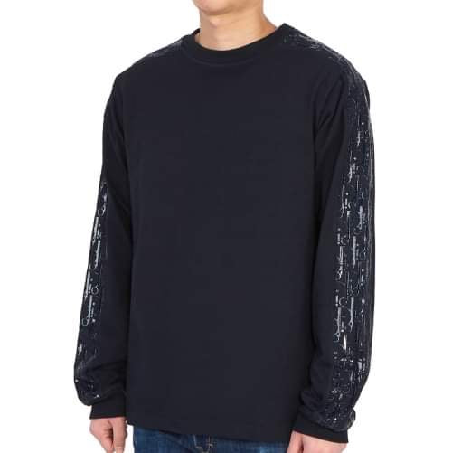 Dior Homme Oblique Band Oversized Sweatshirt GarmGems