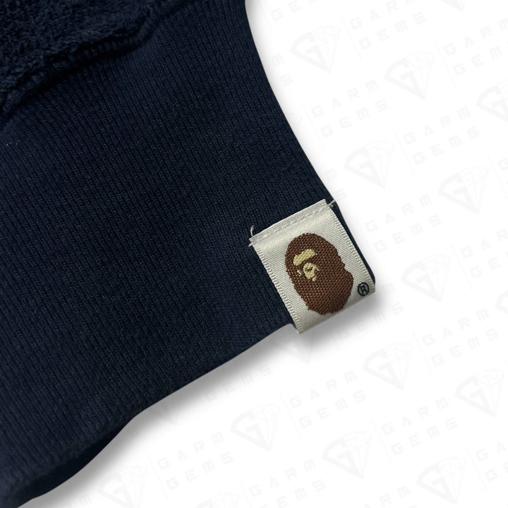 A Bathing Ape Full Zip Towelling Hoodie