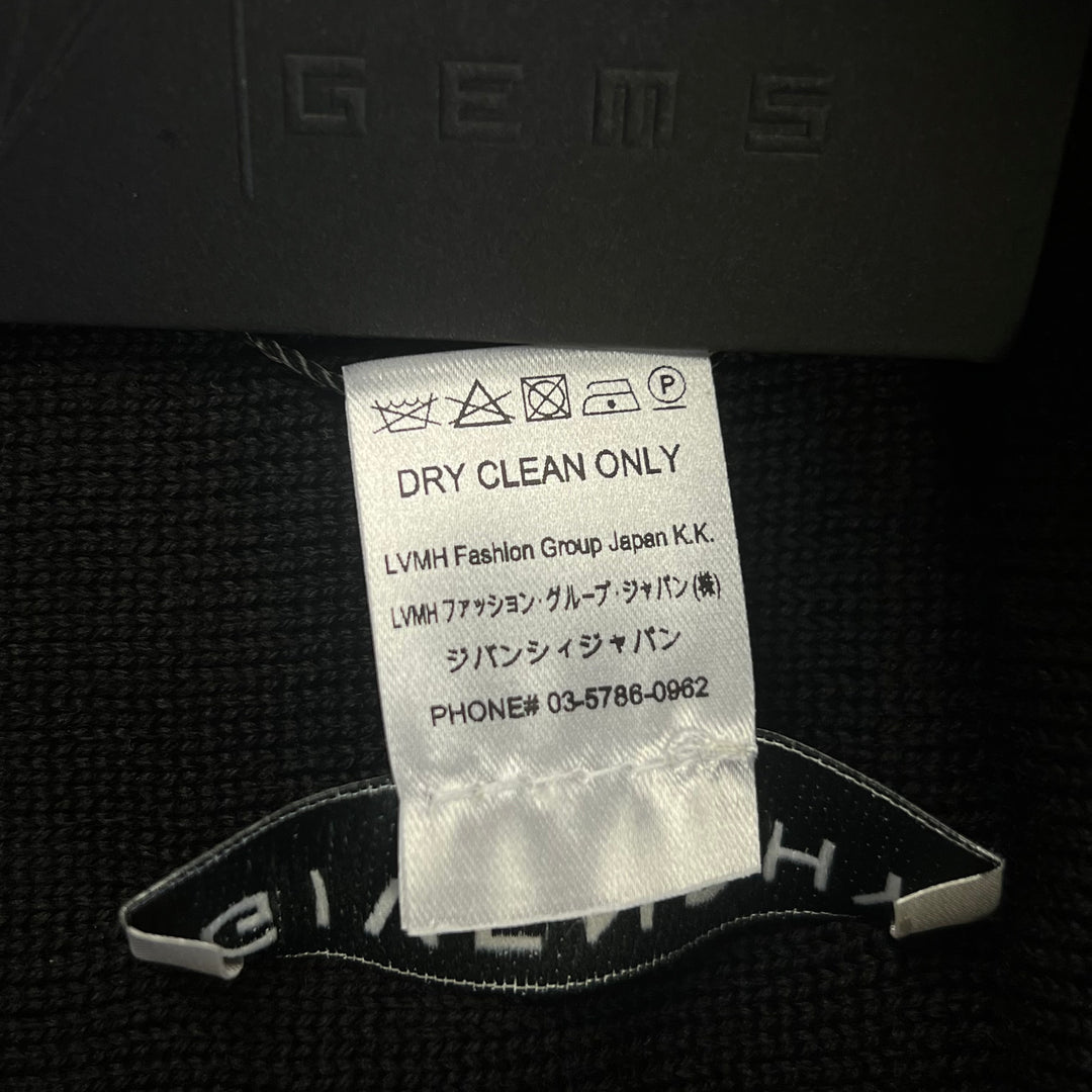 Givenchy Intarsia Knit Wool Beanie