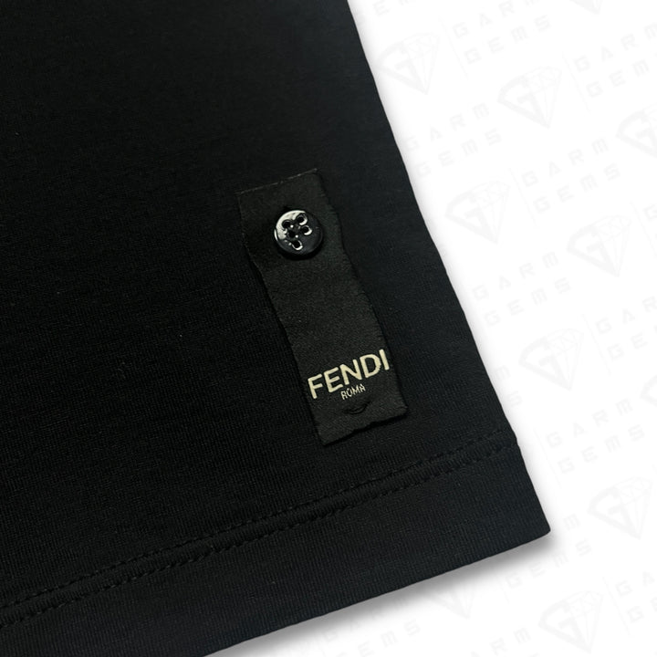 Fendi Gold Bug Eyes T-Shirt