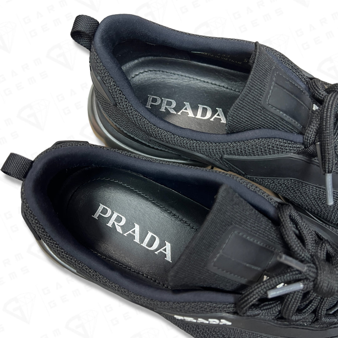 Prada Cloudbust Knit Low Top Trainers