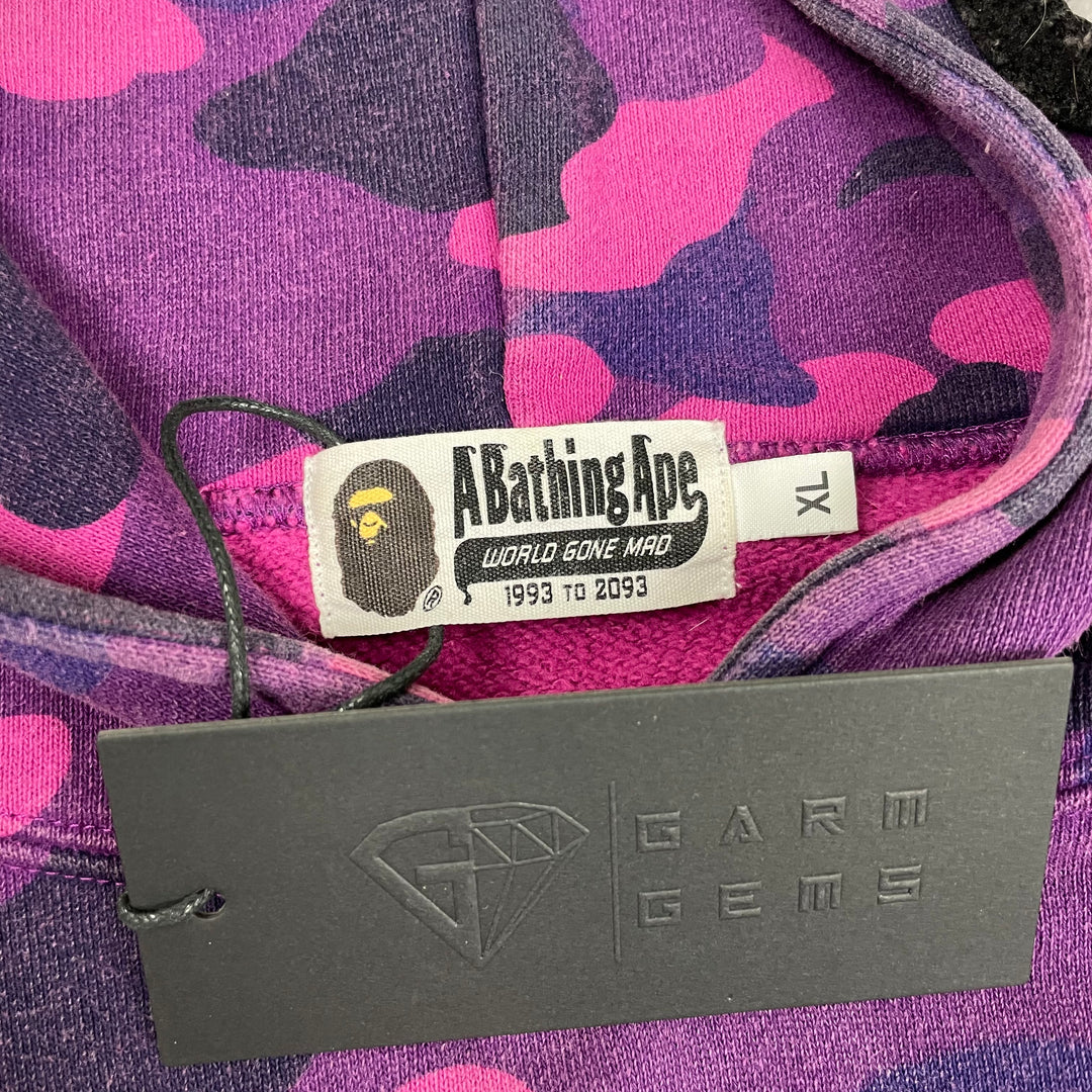 BAPE A Bathing Ape Camouflage Pullover Hoodie GarmGems