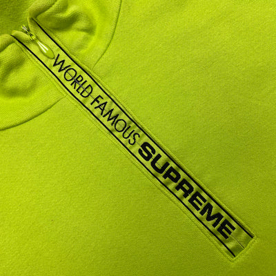 Supreme World Famous Quarter Zip Sweatshirt GarmGems