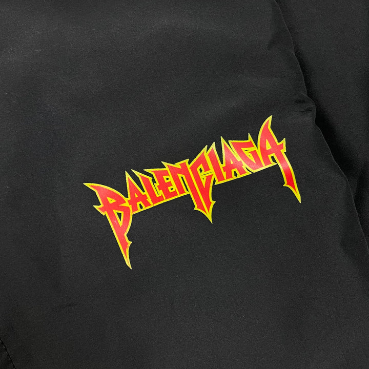 Balenciaga Logo Oversized Windbreaker Jacket GarmGems