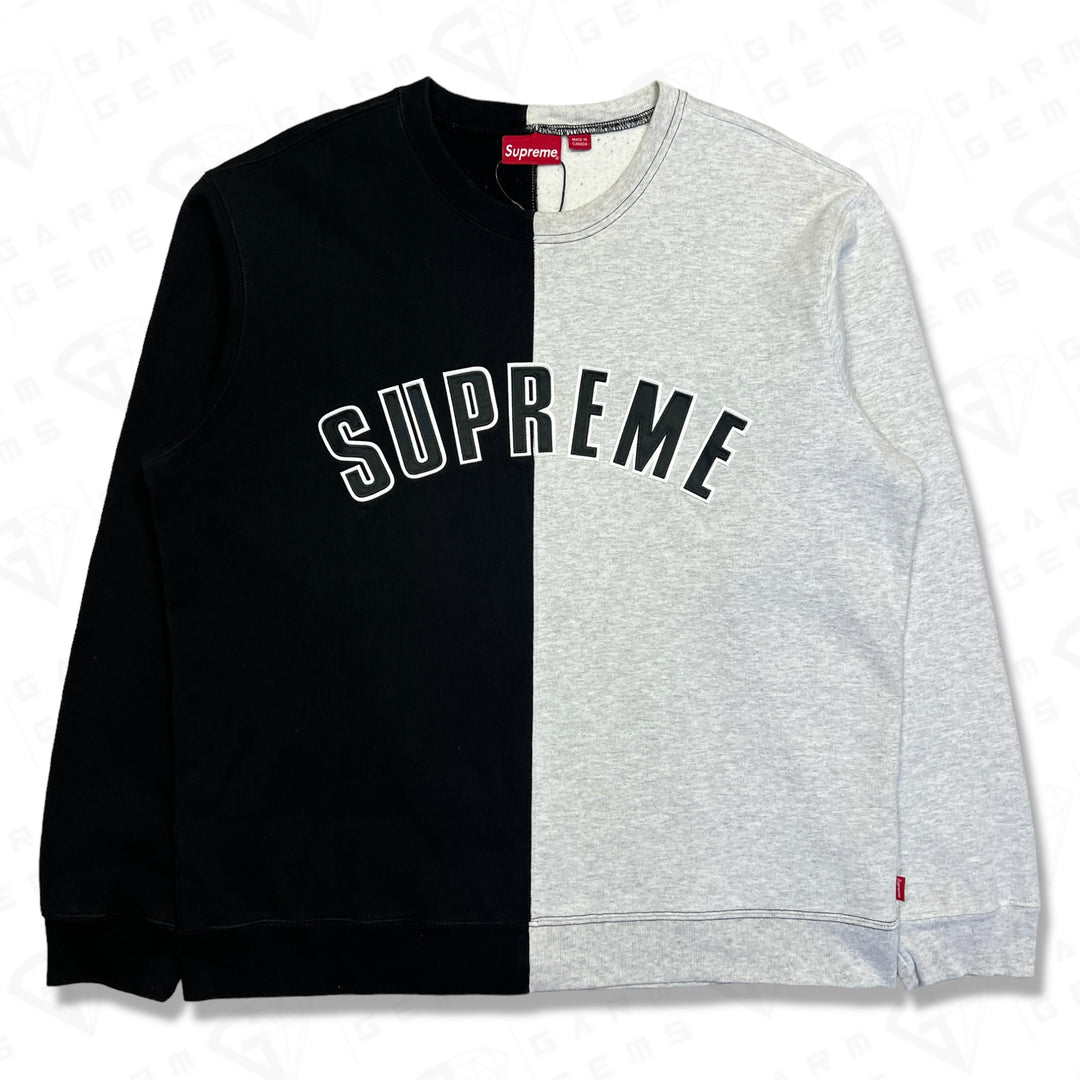 Supreme Split Crewneck Sweatshirt