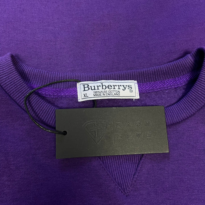 Burberrys Embroidered Sweatshirt