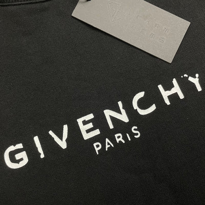 Givenchy Paris Cracked Logo Sweatshirt GarmGems