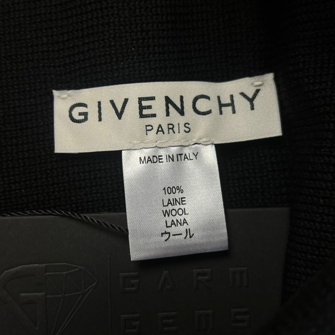 Givenchy Intarsia Knit Wool Beanie