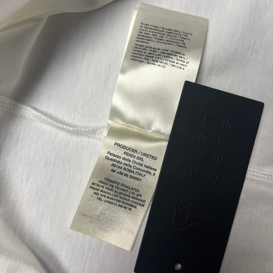 Fendi FF Rubberised Logo T-Shirt