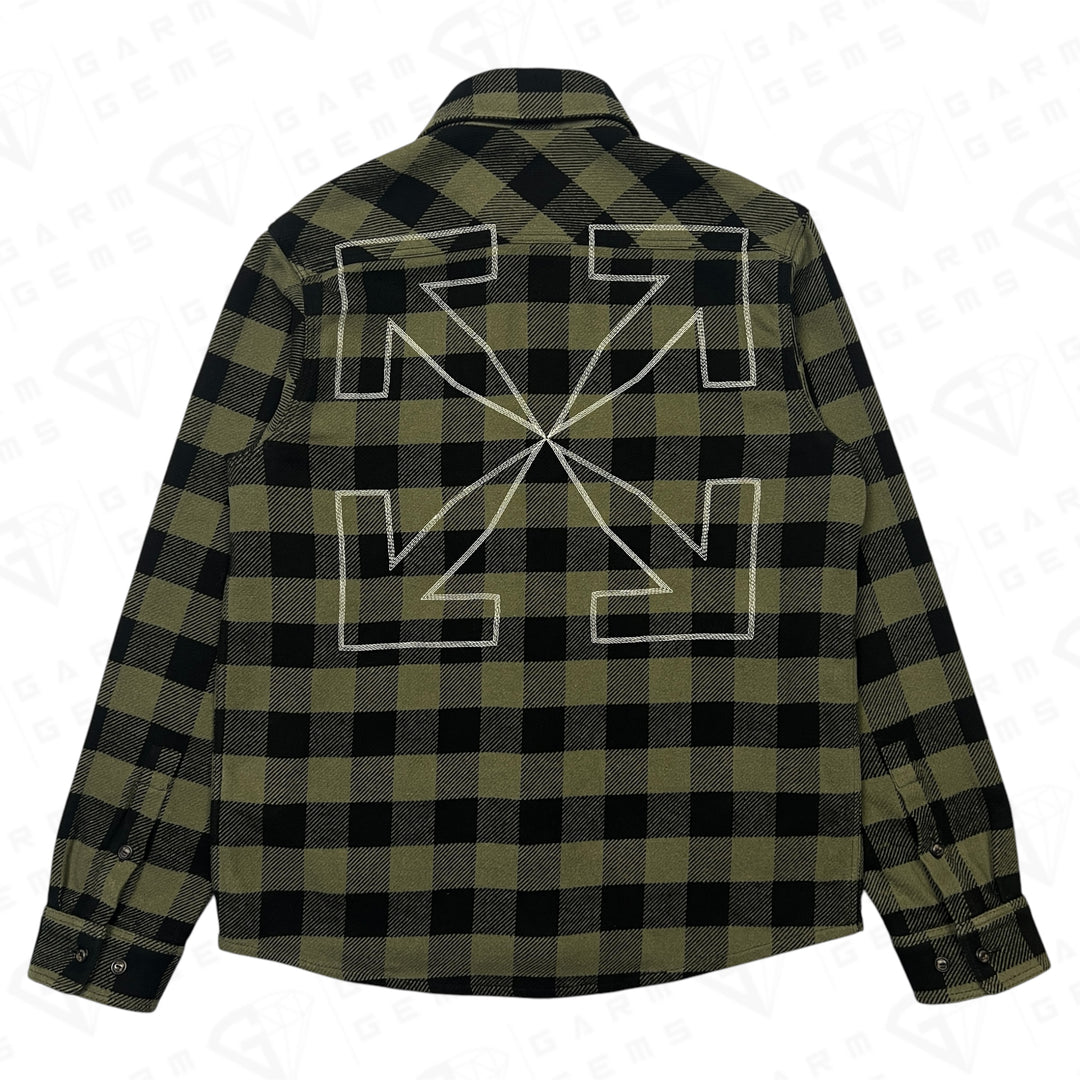 Off-White Flannel Shirt