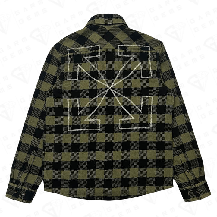 Off-White Flannel Shirt