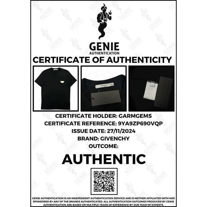 Givenchy Leather Patch T-Shirt