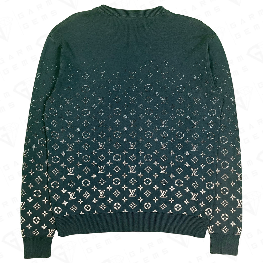 Louis Vuitton LVSE Monogram Degrade Crewneck Jumper Ocean GarmGems