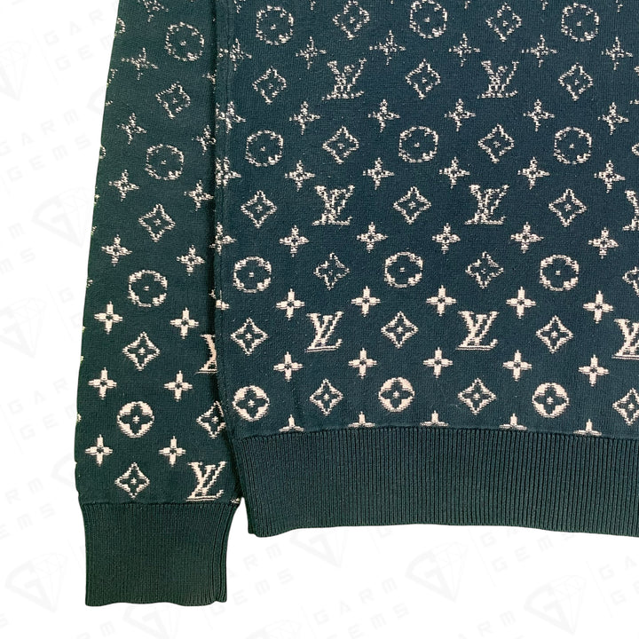 Louis Vuitton LVSE Monogram Degrade Crewneck Jumper Ocean GarmGems