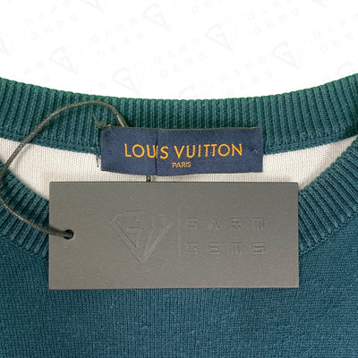 Louis Vuitton LVSE Monogram Degrade Crewneck Jumper Ocean GarmGems